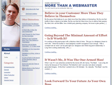Tablet Screenshot of morethanawebmaster.com